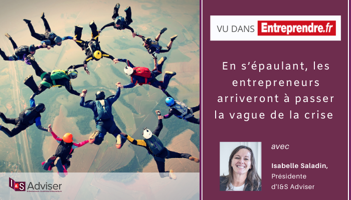 En s’épaulant, les entrepreneurs arriveront à passer la vague de la crise